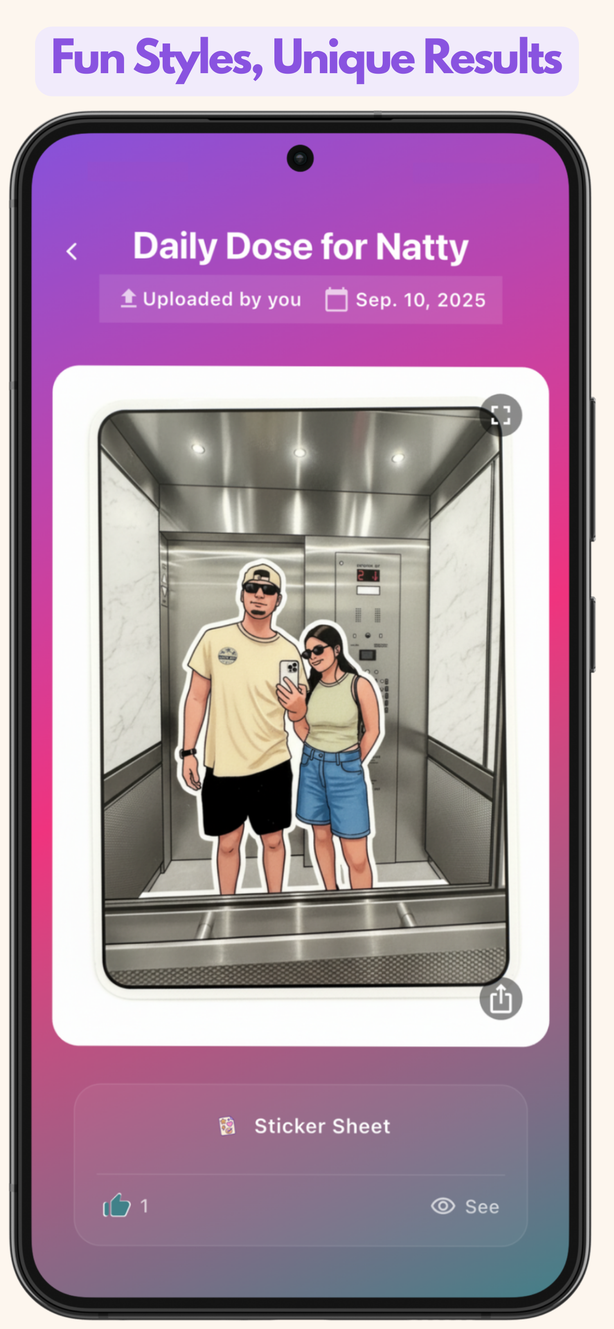 AI Daily Dose today's dose screen generated image